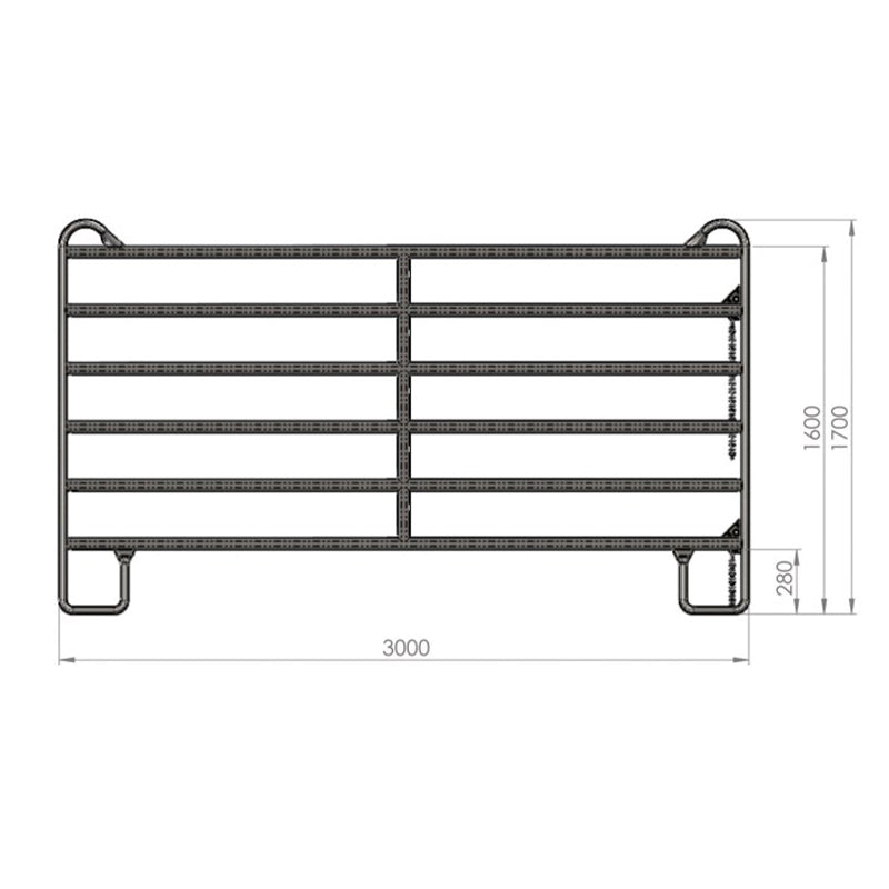 Live Stock Fence Panel